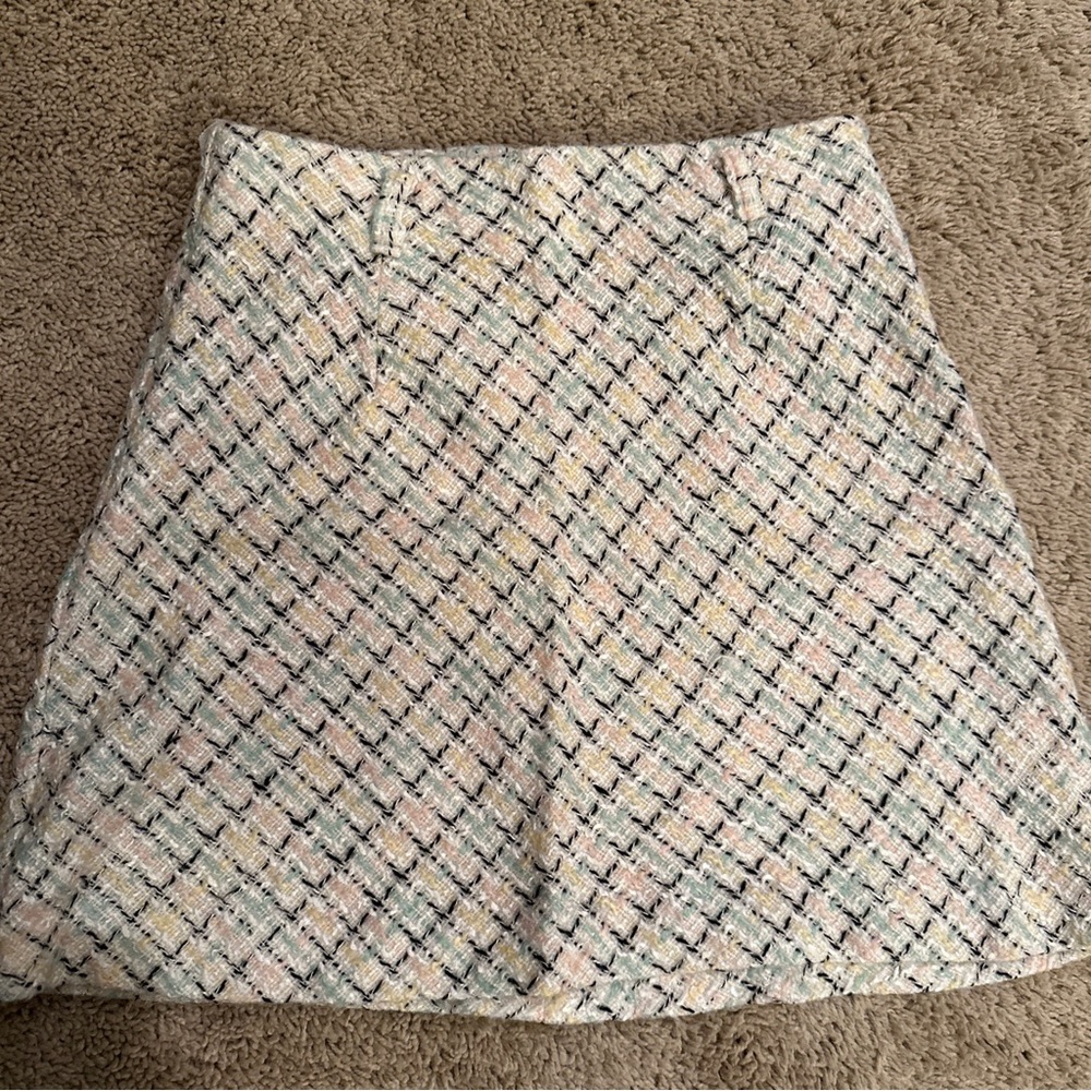 Vintage Maggie Lawrence Plaid Skirt Size 6